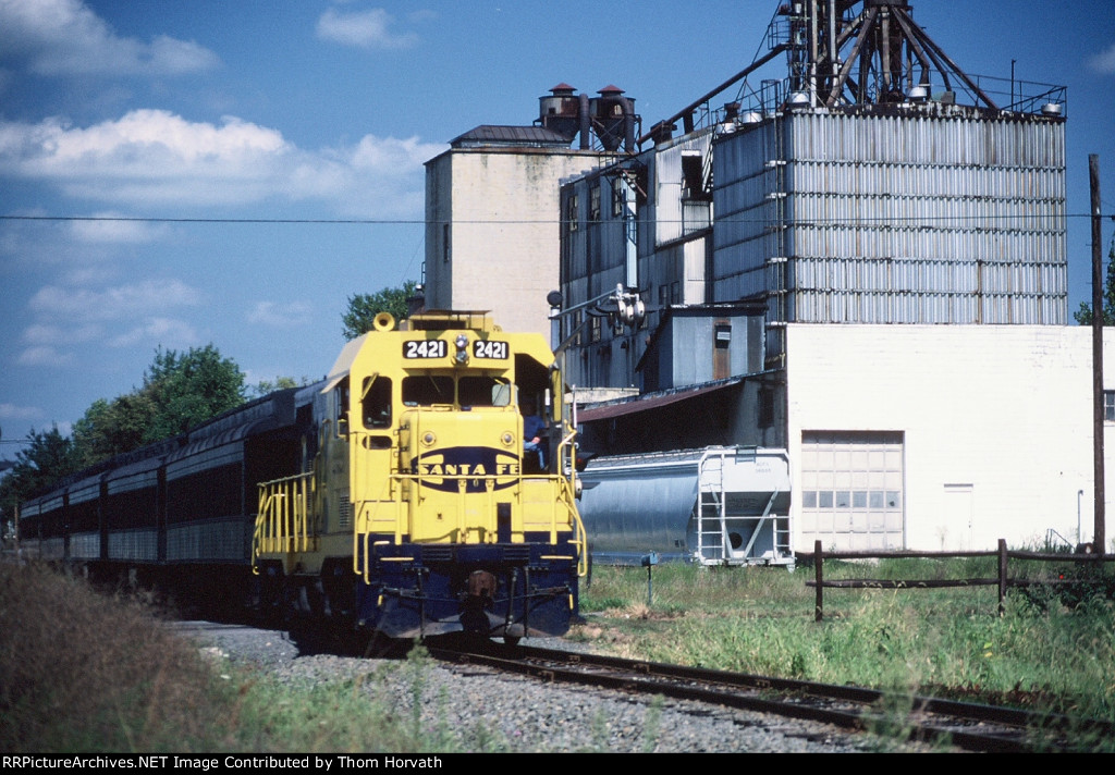 BRW 42 was originally ATSF 2421 as it is seen leading an excursion